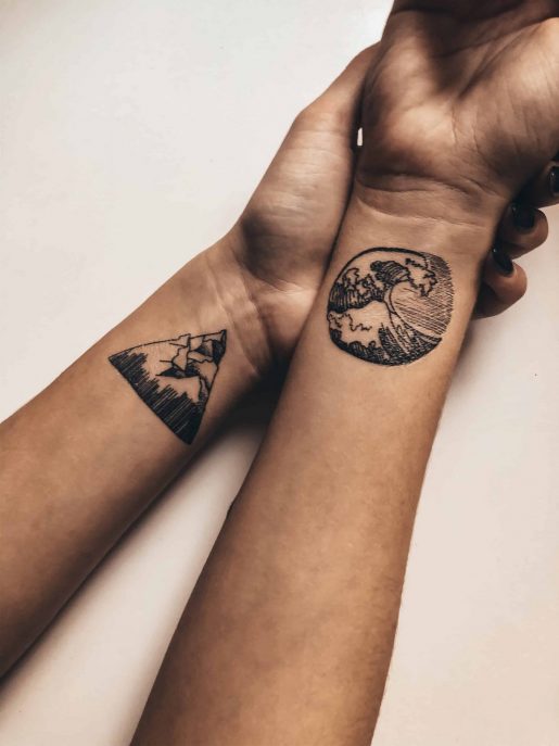 Dočasné tetování země