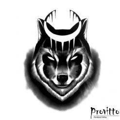 tetování vlk