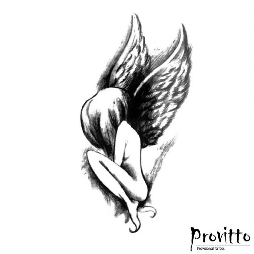 Tetování anděl
