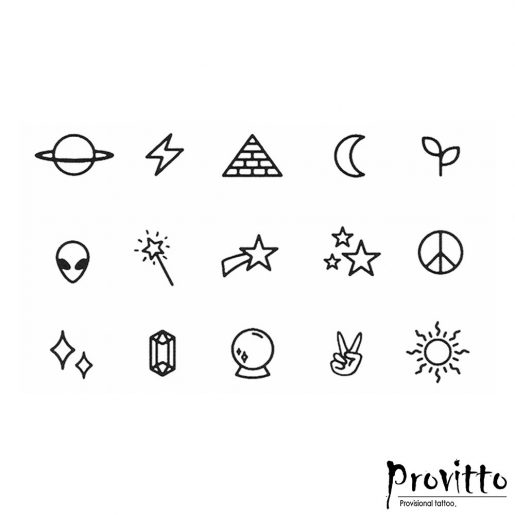 Dočasné tetování Symbols
