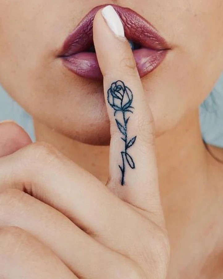 Tetování Růže
