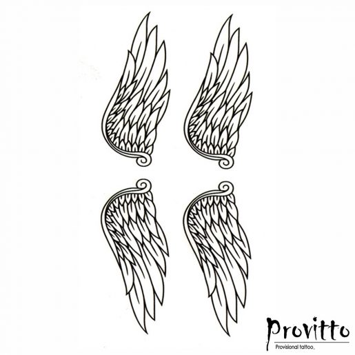 Dočasné tetování křídla