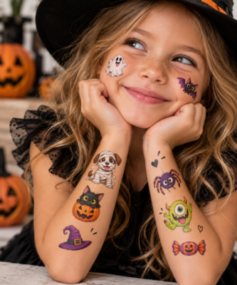 Dočasné tetování BUBU – Halloween edice 🎃